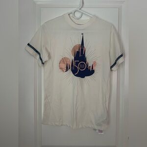 Child XL (Women’s S) Cream Disney 50th anniversary T-Shirt